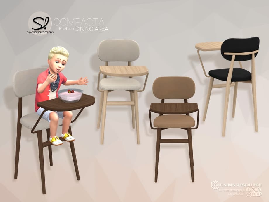 Галерея мода Набор для столовой Compacta Dining Area #3